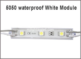 CHINA 20PCS/Lot 5050 kühlen SMD geführtes Modul 3 LED weißes DC12V wasserdichte LED für Backlighting Werbungs-Brett-Anzeige ab fournisseur