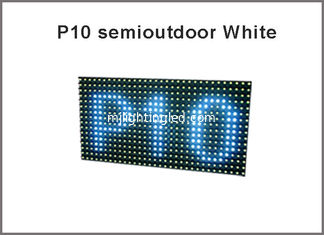 CHINA Farbe-LED-Anzeigen-Modulmitteilungsbildschirm DIY LED-Anzeigen-P10 weißer Halb-im Freien fournisseur