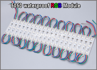 CHINA 5050 12V RGB LED-Licht Wasserdichte Farbwechselmodule für Werbeanzeigen fournisseur