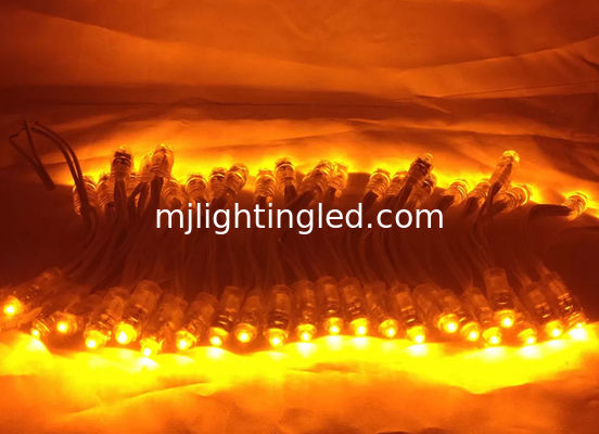 CHINA 5V 9mm Led Pixel String Gelb Farbe 0,1W Außenbeleuchtung Anbieter