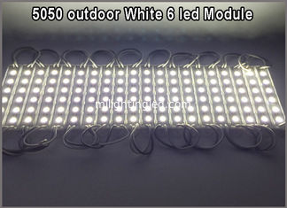 CHINA 5050 6 wasserdichte IP65 12V dekorative helle Module LED-Modul-weiß fournisseur