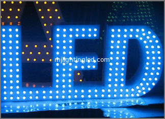 CHINA 9mm Lichtstrahl 5V Blaue LED-Licht 50pcs/String für die Werbeanzeige fournisseur