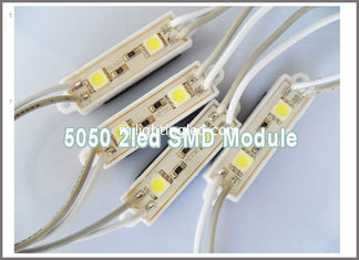 CHINA 5050 2 das helle kleine LED Modul weißes DC12V führte wasserdichte LED Hintergrundbeleuchtungs-Module der Lampen- fournisseur