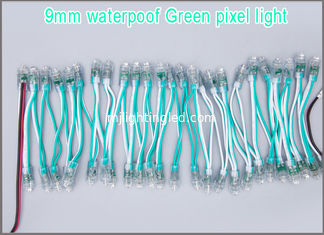 CHINA 9mm grüne geführte helle Minidekoration LED der hohen Helligkeit des Pixelkettenlichtes 5V fournisseur