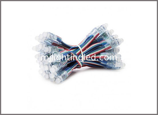 CHINA 5V 12mm Rgb-Punkte-Kette DC5V IP67 Außen-LED-Werbeanzeigen Anbieter