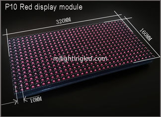 CHINA 5V P10-Panels Led-Rot-Display-Bildschirm Semioutdoor 320*160 Werbeanzeigen fournisseur
