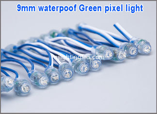 CHINA Pixel-Lichtmodul der LED-bombilla Birnenhintergrundbeleuchtung LED für Zeichen 9mm 0.1W RGB IP68 wasserdicht fournisseur