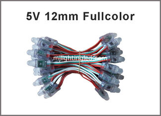 CHINA 12MM Modul 5V von programmierbaren Werbeschildern der farbenreichen der Punkte Ketten-1903IC flexiblen Prüfer der Schnur T-1000S fournisseur