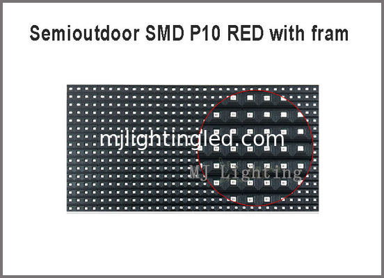 CHINA Semioutdoor Rot P10 SMD Display Modul Licht 320*160mm 32*16 Pixel 5V Für Werbebotschaft Anbieter