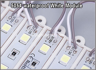 CHINA 5054 einfarbige von hinten beleuchtete Module des Weiß SMD 3 LED 12V wasserdicht für Signage im Freien fournisseur