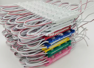 CHINA 6011 3leds LED Modul 12V 2835 1,5W Hohe Helligkeit Für Licht Box Werbebrief Zeichen Injektion geformte Linse Licht fournisseur