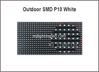 China P10-SMD weiße Farbinstrumententafel-Leuchte im Freien für Werbung- im Freienmitteilung fournisseur