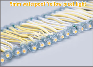 CHINA 50 Stück/Rollen Gelbe Farbe Led Pixel String Light 9mm Led DC5V Wasserdichtes LED Weihnachtslicht fournisseur