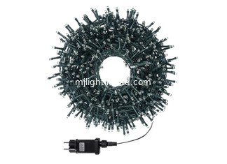CHINA LED-Weihnachtslichter 1000 Weiß / Warm Weiß Schwarz Draht 50 M Innen Außen fournisseur