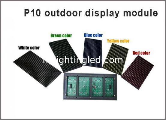 CHINA Outdoor P10 LED-Display-Module Rot Grün Blau Gelb Weiß Für Straßenaufkleber Anbieter