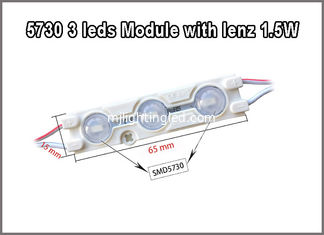 CHINA Modul 1.5W LED mit Einspritzungs-Modulen Lenz DC12V für die Werbung des roten grün-blauen gelben weißen Rosas fournisseur