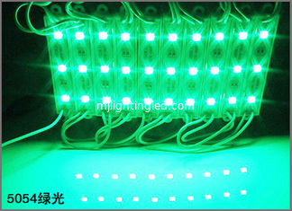 CHINA Wettbewerbsfähige Werbungs-Lampe DCs 12V LED grüne Farbe Module 3LED SMD 5054 wasserdichte Leuchtzeichen fournisseur