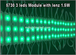 CHINA Pixel-Modul-Lenz DC12V 1.5W 5730 3chips LED Einspritzungs-Module für Werbeschild-rotes grün-blaues gelbes weißes Rosa fournisseur