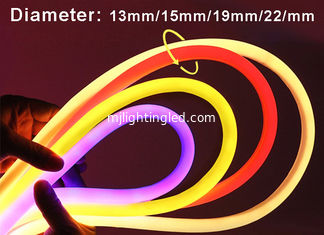 CHINA 220V LED flexibles Neonstreifen-Licht der Neonröhre-Licht-Runden-D13mm 15mm 19mm 22mm für Dekorationen im Freien fournisseur