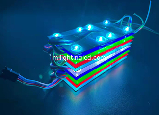 CHINA Modul-Werbungs-Leuchtkasten-weiches Film-Decken-Lichtstrahl-Modul 24V 4led farbenreicher rgb LED Blockchain fournisseur