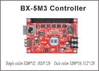 USB-Port-Prüfer BX-5M3 führte Pixeleinzelne/Doppelfarbsteuerkarte der Prüferkarte 128*1024 für programmierbares p10 geführt