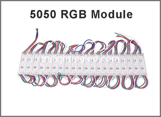 12V 5050SMD RGB LED Module Light 3led Modules Color Changeable For Decoration Light Led Backlight Channel Letter Anbieter