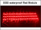 wasserdichte Hintergrundbeleuchtungsmodule Moduls LED SMD 5050 LED helle gelb/Grün/rotes/blaues/weißes/warmes weißes wasserdichtes IP65 DC12V fournisseur