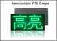 Kundengebundener Pixelpunkt der Lampe 32X16 des BADES F5 grüne Farbe p10 des Bildschirms 320X160mm im Freien für Festeinbau führte Zeichen fournisseur