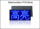 Führten programmierbares geführtes geführtes blaues programmierbares und Blättern der Anzeige p10 Schirmes Semioutdoor 32*16cm Zeichen fournisseur