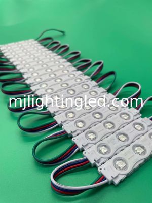CE ROHS Injektion RGB LED 5050 3LEDs Modul Lichter für Kanalbuchstaben Hintergrundbeleuchtung Schild Anbieter