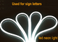 12V 8mm LED Neonlicht einseitig für Schilder wasserdichte Dekoration DIY flexibler Streifen für Buchstabenbeleuchtung fournisseur