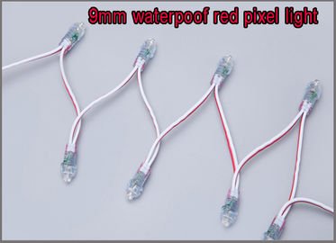 Weihnachten Pixel Rotes LED DC5V 9mm, das wasserdichten Signage beleuchtet, führte geführte Hintergrundbeleuchtung der Kanal Signage-Buchstaben Nameboard fournisseur