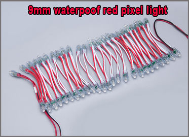 Weihnachten Pixel Rotes LED DC5V 9mm, das wasserdichten Signage beleuchtet, führte geführte Hintergrundbeleuchtung der Kanal Signage-Buchstaben Nameboard fournisseur
