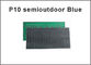 Des Anzeigen-Moduls 32*16 des BADES P10 führte einzelnes blaues geführtes Pixel 320*160mm grafisches p10 Plattenmitteilungs-Zeichen elektronisches scoreboad fournisseur