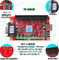TF-D6UR 1024*128Dots Großfläche RS232 und USB-Kommunikation Einfarbiger LED-Bildschirmsteuerungskarte fournisseur