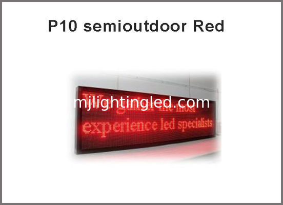 P10 32*16 Punkte Außene Anzeigen 320*160mm P10 LED-Anzeigetafel Licht Text Laufende Nachricht Werbetafel Anbieter