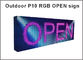 P10 RGB-LED-Display-Modul-Panel-Fensterschild-Shop-Schild P10 32X16 Matrix Programmierbare Video-Display-Bildschirm fournisseur