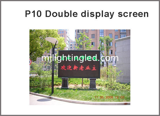 P10 RG führte Stift des Moduls p10 (1R1G) heraus verdoppeln Farbe Semioutdoor imprägniern 320*160mm in einer Liste verzeichnendes Zeichen des Mitteilungs-Text-LED Anbieter
