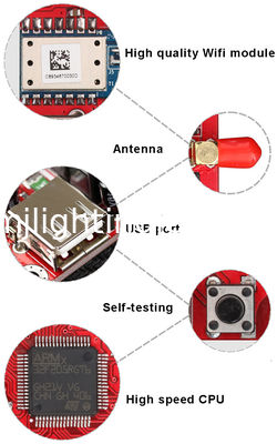 ZH-W1 LED-Controller-Karte für einzelne, doppelte, Display-Module 32*1536,48*1024 Pixel Anbieter