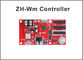 Kommunikation ZH-Wm wifi+USB führte Scheibe drahtlosen LED der Pixel U der Steuerkarte 512*32 Plattenprüfer für Anzeigenmodul fournisseur