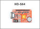 HUIDU HD-X41 HD-S64 1*50PIN 1024*256 USB u. Steuerkarte der seriellen Schnittstelle LED für einzelne u. Doppelfarbe führten Bildschirm fournisseur