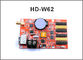 HD-W40 HD-W62 USB+Wifi P10 LED-AnzeigenModulsteuerungskarte, Single&amp;Dual-Farbe führte Kontrollsystem fournisseur