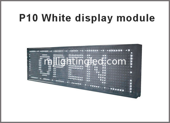 Zeichen-Anschlagtafelplatte weißen Inline-PH10/P10 LED-Anzeigenmoduls des Halb-im Freien digitale bewegliche Anbieter