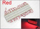 5050 Zeichen-Buchstabekanal Moduls 3leds DC12V roter grüner Bule SMD LED gelber warmer weißer wasserdichter für Werbungs-Brett fournisseur