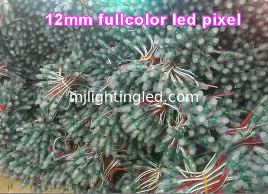 Vollfarbige 12mm UCS1903 digital adressierbare LED-Pixel-Lichterkette 50 Stück/String für Weihnachtsdekoration Anbieter