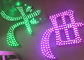 DC5V 12mm Pink LED Pixel Modul IP68 Wasserdicht 50pcs A String Perforator Alphabet Letter For Sign fournisseur