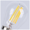 G45 des Birnenlichtes 220V des Fadens LED freier Raum/milchige Glas-LED-Glühbirnen für Innenbeleuchtungen fournisseur
