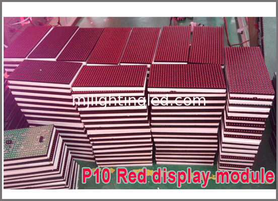 320*160mm Outdoor P10 Rot-LED-Modul für Werbebotschaftsanzeige Anbieter