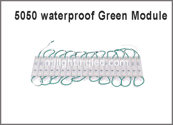 5050 LED-Lichtmodul Licht 3 Chips 12v Dichtungsleimmodule 2 Jahre Garantie für Gebäudekennzeichen fournisseur