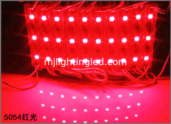 5054 Led Module 3chip Module von Rot LED 5054 SMD 0,72W 12V IP65 für die Verkaufsmarke fournisseur